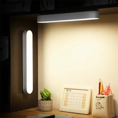 Desk Lamp Study Lights USB Rechargeable Dimmable Touch Magnetic Strip Lights Table Lamp For Bedroom Reading Light Led Table Lamp