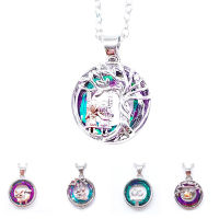 【cw】 Brocade Ornament Cross-Border Hot Selling European and American Fashion Tree of Life Pendant Personalized Simple Hollow Tree Necklace ！