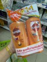 รายละเอียดสินค้า hot sale ▲แพ็คคู่ (1+1) แชมพูซันซิล SUNSILK แถมฟรี ครีมนวด ซันซิล ขนาด 400-425มล.✍