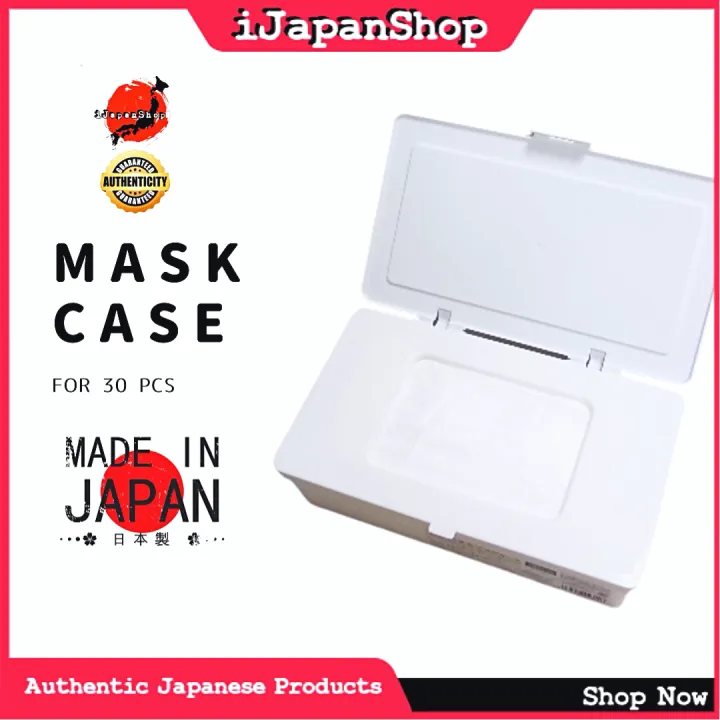 Made in Japan EcoFriendly Plastic Face Mask Storage Box Organizer Dispenser Lazada PH