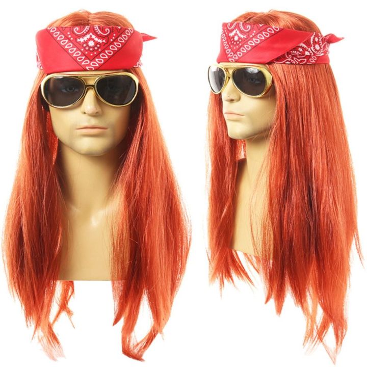 EPTISME Hippie 70s 80s Punk Heat Resistant Fiber Hair Accessories ...