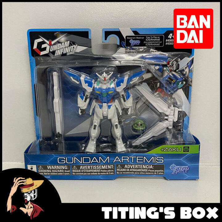 GUNDAM Infinity Series set of 4, Exia Artemis Astray Barbatos new in