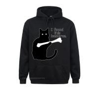 Funny I Found This Humerus Humorous Black Cat Christmas Men Funny Premium Cotton Camisas Hombre Hoodie Unisex Streetwear S Size XS-4XL