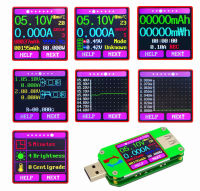 UM24C UM24สำหรับ APP USB 2.0จอแสดงผล LCD โวลต์มิเตอร์แอมมิเตอร์ค่าใช้จ่ายแบตเตอรี่แรงดันไฟฟ้าปัจจุบัน Meter มัลติมิเตอร์เคเบิ้ลวัดทดสอบ