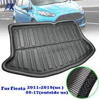 รถด้านหลัง Trunk BOOT Liner Cargo ชั้นถาดสำหรับ Ford Fiesta hatchback 2009 2010 2011 2012 2013 2014 2015 2016 2017.