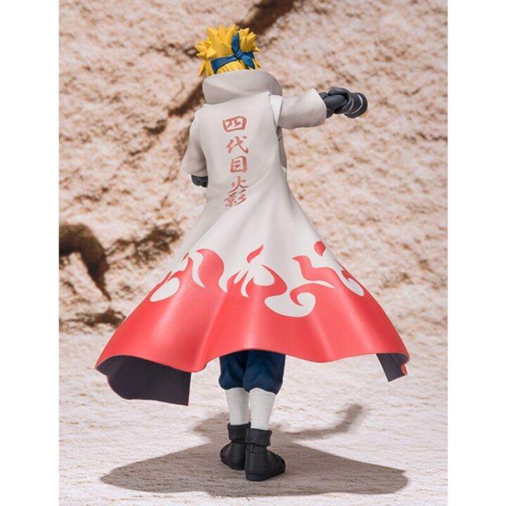 หุ่นฟิกเกอร์นารูโตะนามิคาเซะมินาโตะ-shfiguart-shippuden-รุ่นที่สี่-namikaze-minato-โมเดลตุ๊กตาขยับแขนขาได้ของขวัญวันเกิดของเล่น