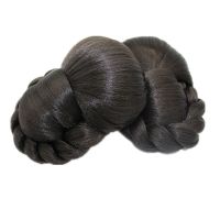 The bride XiuHe braid pan head wig balls contract out hanfu modelling bun ancient costume back cushion hair