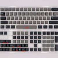 PBT ข้อความเหมือนกับ OEM รายละเอียด Doubleshot ปุ่มกดวิศวกรรมแป้นพิมพ์123คีย์ชุดแสงไฟ F Rosted หนาสำหรับเชอร์รี่ MX Gateron Kailh สวิทช์ (กราไฟท์สีเขียว)