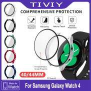 Phim kính cường lực + Vỏ đồng hồ for Samsung Galaxy Watch 4 Bảo vệ màn
