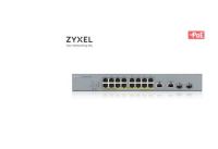 ZyXEL 16-port GbE Smart Managed PoE Switch with GbE Uplink GS1350-18HP