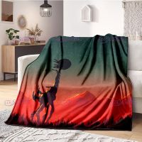 （in stock）Game enthusiasts blanket Horizon Zero Dawn game throw blanket Selimut Bulu adult baby blanket game gift blanket（Can send pictures for customization）