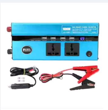 1000w-car-smart-power-inverter-dc-12v-to-ac-220v-50hz-w-4-usb-ports-2-ac-2dc-outlets-ป้องกันการโอเวอร์โหลด-ป้องกันอุณหภูมิเกิน-แรงดันไฟฟ้าสูงป้องกันป้องกันแรงดันไฟฟ้าต่ำ-ก