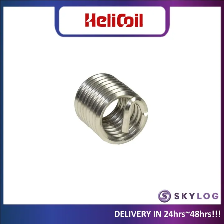 HeliCoil Insert (Stanley) M2.5 X 0.45 X 1.5D [3.75mm] Lazada