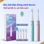 Bàn chải điện thông minh với đầu rửa mặt cải tiến 3 chế độ nhân 2 tốc độ