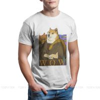 Dogecoin Cryptocurrency Miners Meme Original Tshirts Mona Doge Print Homme T Shirt New Trend Tops Size S-6Xl