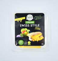 Swees Swiss Style Slice  150g ชีสวีแกน (Plant Based / Vegan) Cheese - Made from certified organic soy ทำจากถั่วเหลืองออร์แกนิก ราคารวมจัดส่งแบบแช่เย็น -price including refrigerated delivery