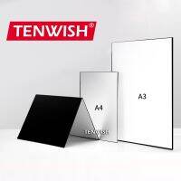 【HOT】 kui qiu TENWISH แผ่นสะท้อนแสงรูปตัว V,แผ่นสะท้อนแสงสีขาวดำเงินเงา3 In 1สำหรับการควบคุมแสงบนโต๊ะมีชีวิตชีวา