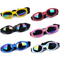 ZZOOI 2pcs Dog Goggles Eye Wear Protection Waterproof Pet Sunglasses for Dogs About Over 15 lbs