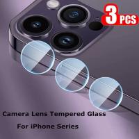 3PCS Camera Lens Glass For iPhone 14 Pro Max Camera Protector Glass Film for iPhone 11 12pro 13pro 13mini 14pro Rear Lens Glass  Screen Protectors