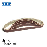 TASP 5Pcs 10X330Mm เข็มขัดขัดขัด38 "X13" เข็มขัด Sander กระดาษทรายอลูมิเนียมออกไซด์งานไม้เครื่องมืออุปกรณ์เสริม