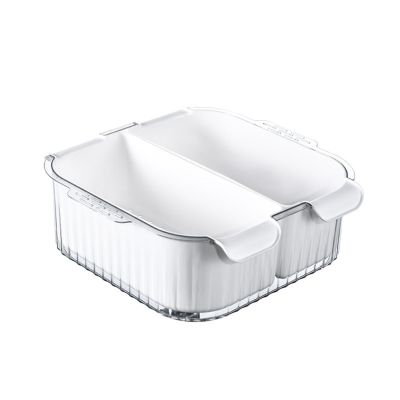 【CC】 Drain Basket Bowl Washing Storage Strainers Bowls Drainer Vegetable Cleaning Plastic Material
