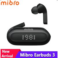 Mibro Earbuds 3 TWS Bluetooth 5.3 IPX4 Waterproof ENC HD Call Noise Reduction Headphone Touch Control Sport Wireless Earphone