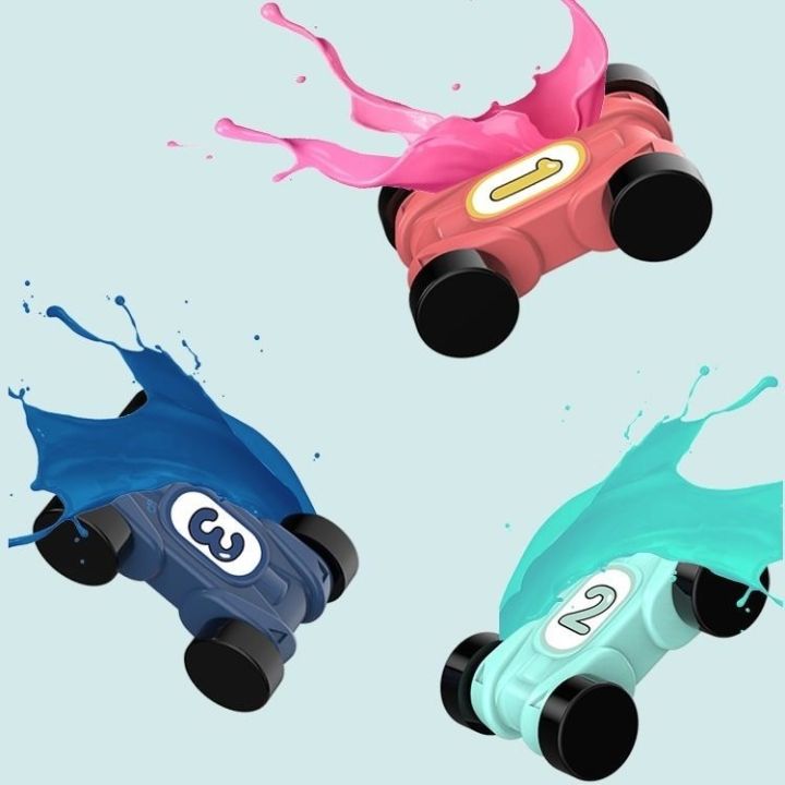 ของเล่นตัวต่อรูปรถสกู๊ตเตอร์สกู๊ตเตอร์ร่อนสำหรับเด็กเด็กผู้ชายเด็กผู้หญิง1-6ปีชุดรถของเล่นเลื่อนขนส่งแบบสุดขั้ว