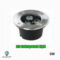 โคมไฟ LED แบบฝังพื้น DC12v 3w