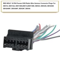 Radio Wi Pioneer Radio Harness Radio Stereo Wi 16-Pin Car Connector DEH12 DEH23 DEH2300 Easy Connection