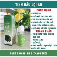 Tinh dầu Lợi an bôi ho, sổ mũi, khò khè cho bé