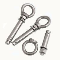 M6-M20 304 Stainless Steel Expansion Screws With Ring Hook  Universal Bolt Nails Screws Fasteners