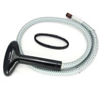 Universal PVC Garment Steamer Guide Hose with Brush Spray Steam Pipe Length 1.6m Garment Steamer Replacement Parts