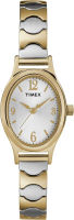 Timex Womens T26301 Kendall Circle Two-Tone Stainless Steel Expansion Band Watch