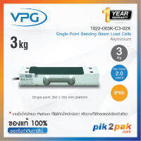 1022-003K-C3-02X : โหลดเซลล์ SinglePoint , 3kg ,  Al , 2mV/V , 4W0.5m - Vishay PG by Pik2pak