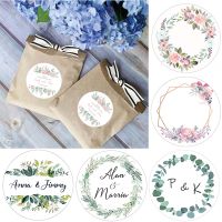 3.5cm/4.5cm/6cm Custom Personalized Wedding Stickers Baby Shower Favors Gift Boxes Labels Birthday Logo Photo Decoration