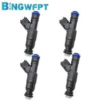 4PCS Fuel Injector Nozzle For Marine Mercruiser 350 5L 4.3L 6.2L 885176 0280156081 12567905