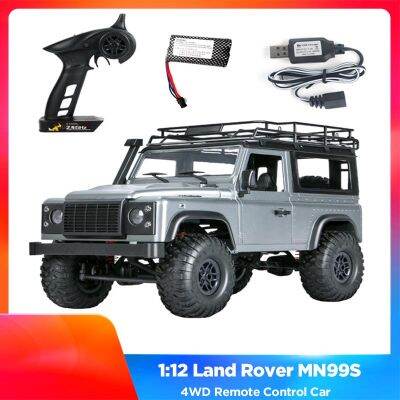 โมเดล1:12รถดริฟท์รถ RC 4X4 Mobil Remote Control ตีนตะขาบ4WD ดำน้ำจำลองพิทักษ์แลนด์โรเวอร์จำลองปีนเขากลางแจ้งยานพาหนะบนท้องถนนรถจี๊ปรุ่น Off Road ของเล่น DIY ไฟฟ้าของขวัญสำหรับเด็กผู้ชายวันเกิดปีใหม่