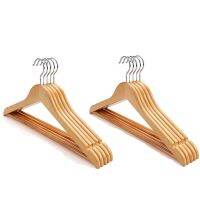 Solid Wood Hangers for Clothes Drying Rack Clothing Non-Slip Wooden Hangers Suit Shirt Sweaters Dress Organizer