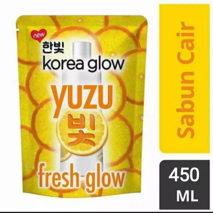 korea glow body wash Yuzu 450ML Lazada Indonesia