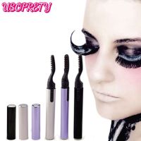 ที่ดัดขนตาไฟฟ้า Heated Eyelashes Curling Beauty Makeup Tool Long Lash Lifting Accessories Ironing Comb Lady Gift