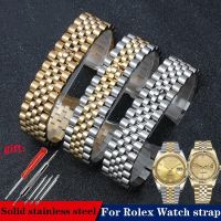 Watch Accessories Steel Strap 13 17 20 21mm Sports For Rolex DATEJUST DAY-DATE OYSTERPERTUAL DATE Mens And Womens Watch Band