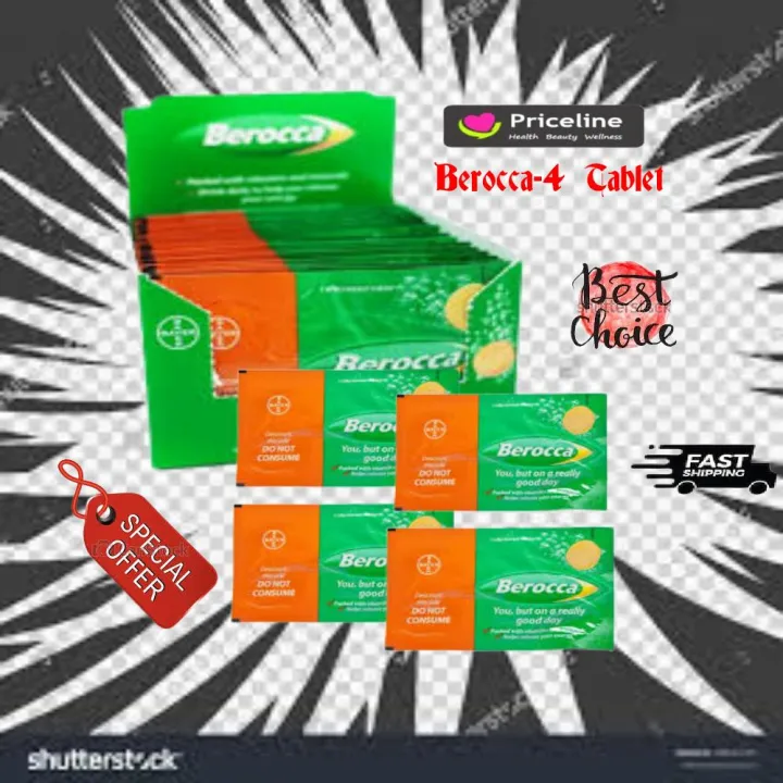 BEROCCA 4 Tablet Sachet Lazada PH