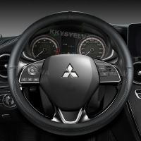 Car Steering Wheel Cover For Mitsubishi Outlander Mirage ASX 2012-2019 Eclipse Cross 2017-2019 L200 2015-2017 Auto Accessories Steering Wheels Accesso