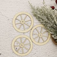 Wooden Cart Wheel Shape For Crafts And Decoration - Laser Cut - Wagon Wheel - Cart Wheels - Cart - Sicilian Cart