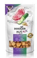 Dogster play ขนมสุนัข สูตรเนื้อแกะและแตงกวา 40g.