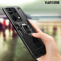 Vantime สำหรับ Infinix Note 30 Pro 4G กรณีแหวนขาตั้งเลนส์ปกป้องปกแข็งกันกระแทกกลับ Casing