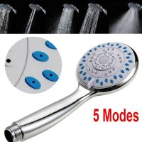 Handheld 5 Mode Multi-Function Sprayer Bathroom Accessories Water Saving Shower Head Shower Bath Head Toilet Covers