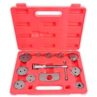 13pcs/Set Universal Car Disc Brake Caliper Rewind Back Brake Piston Compressor Tool Kit Set For Automobiles Garage Repair Tools