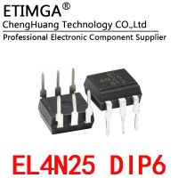 10PCS/LOT EL4N25 4N25 DIP6 Photoelectric coupler black optocoupler WATTY Electronics