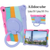 For Alldocube iPlay 50 10.4" Tablet Rotating Stand Cover Soft Silicone Kids Shockproof Cube Iplay50 Pro Protective Shell Case Cases Covers